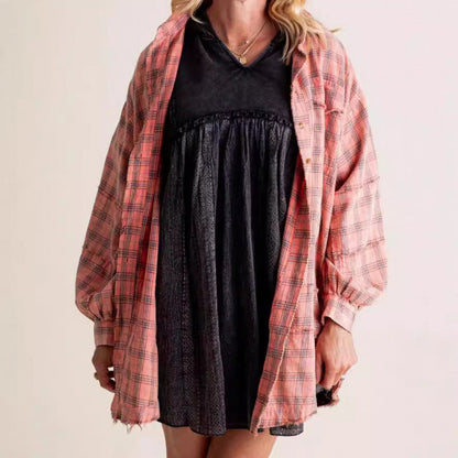 Women's casual carrot jacket with wide sleeves NOVAE