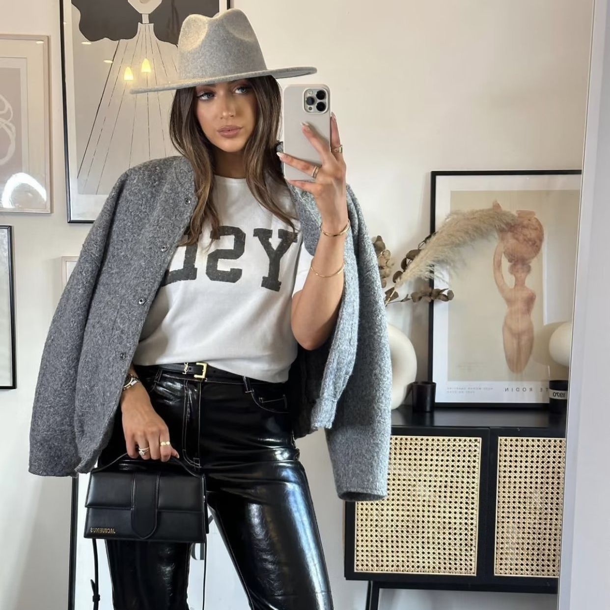 Women's casual oversized jacket made of high-quality fabric NOVAE