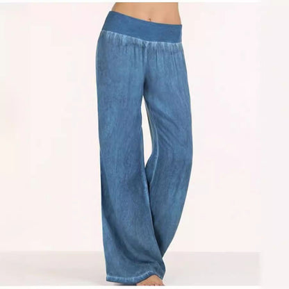 Women's casual wide-leg trousers NOVAE