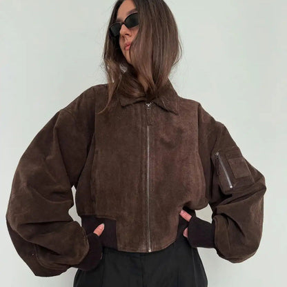Women's cropped bomber jacket NOVAE