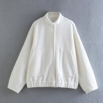 Women's casual oversized jacket made of high-quality fabric NOVAE
