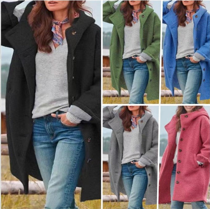 Women's oversized wool coat NOVAE