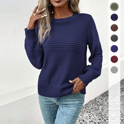 Women's stylish knitted sweater NOVAE
