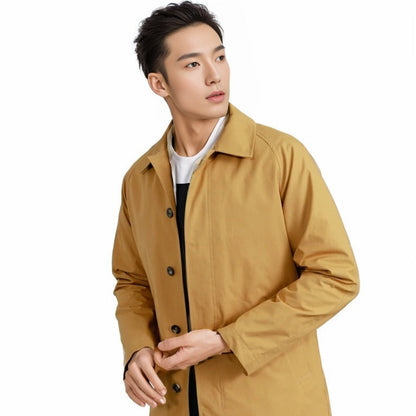 Men's weatherproof transitional jacket with practical pockets NOVAE