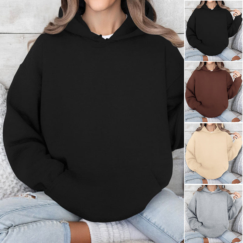 Women's oversized hoodie made of high-quality cotton NOVAE