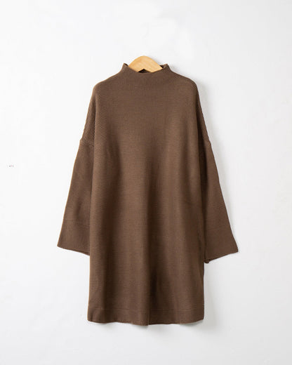 Women's Oversized Soft Knit Turtleneck Sweater NOVAE