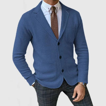Men's stylish cardigan with practical pockets NOVAE