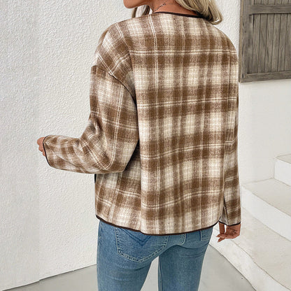 Women's Checked Overshirt NOVAE