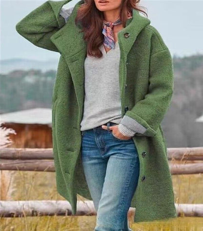 Women's oversized wool coat NOVAE