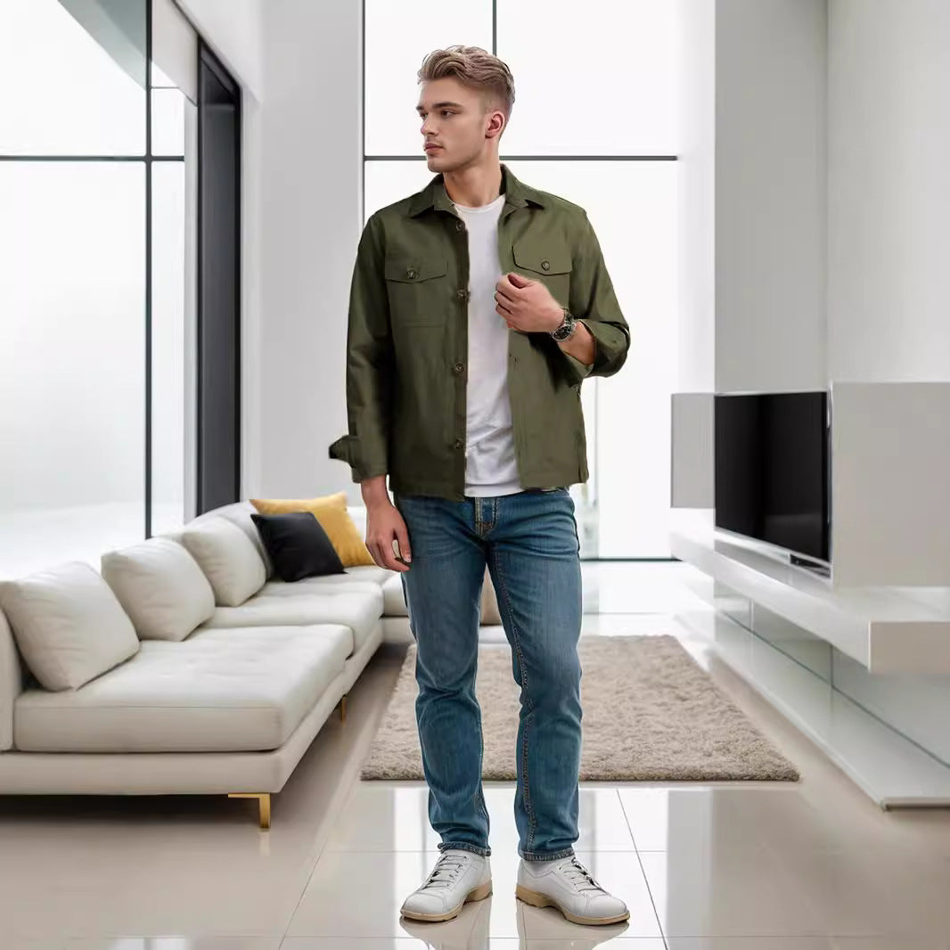 Men's casual utility jacket NOVAE