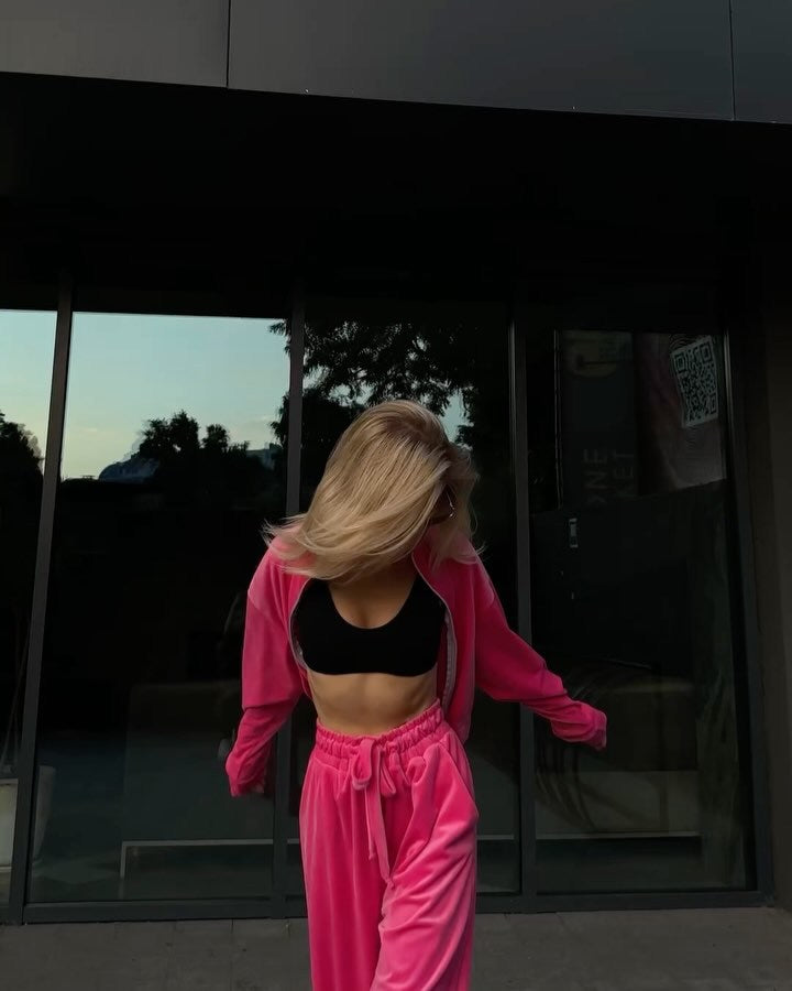 Women's velor jogging suit NOVAE