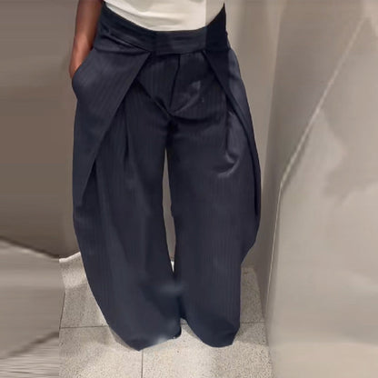 Women's elegant wide-leg trousers NOVAE