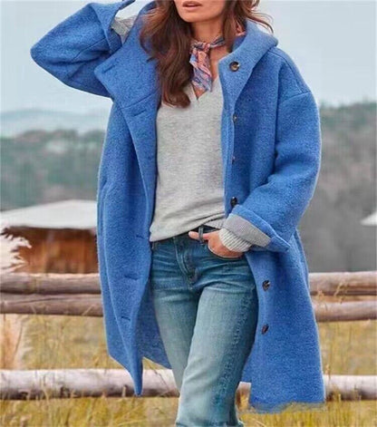 Women's oversized wool coat NOVAE