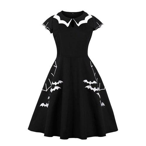 NOVAE | Rockabilly Halloween Dress Bat
